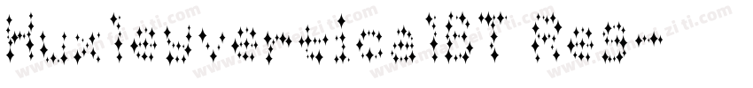 HuxleyverticalBT Reg字体转换